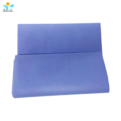 Anti Static SMS Non Woven Fabric White Breathable Hydrophilic 100m